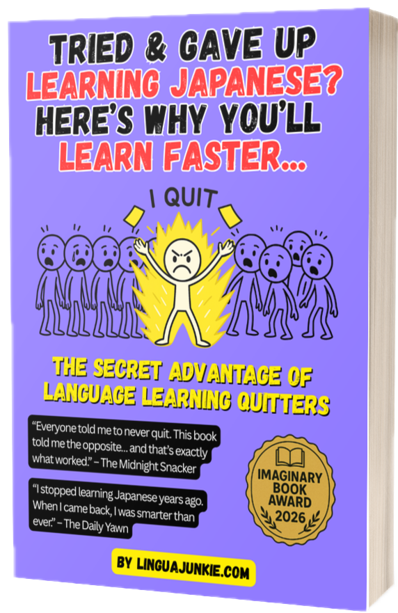 Book- Tried & Gave Up Learning Japanese? Here's Why You'll Learn Faster...