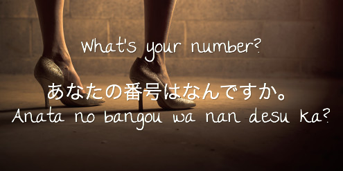Asking "What's your number?" in Japanese? Asking "What's your number?" in Japanese?
