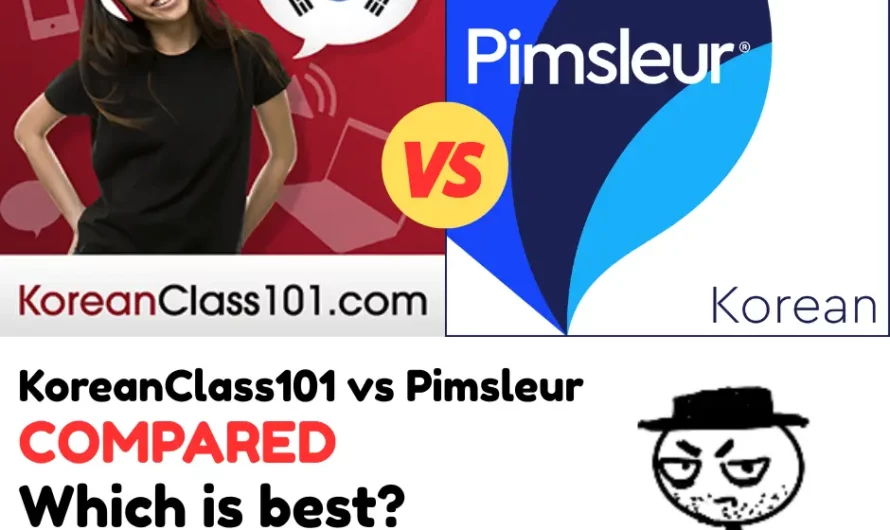 KoreanClass101 vs Pimsleur Korean: Which Program is Better?
