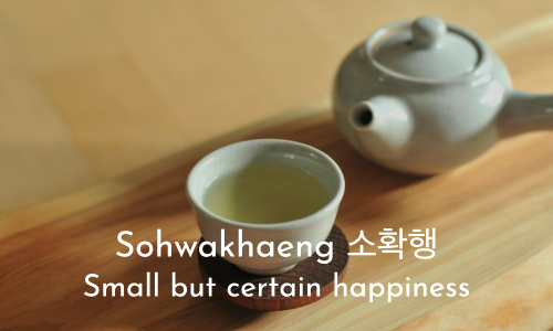 Sohwakhaeng 소확행