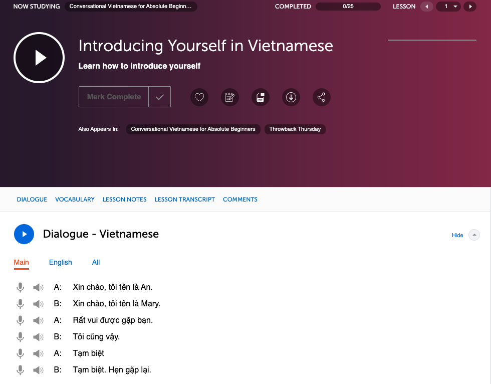 VietnamesePod101 review