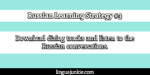Russian learning strategies