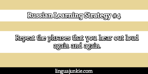 Russian learning strategies
