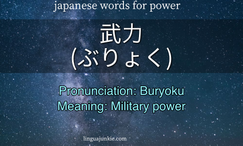 buryoku