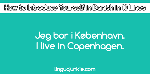 introduce yourself in Danish