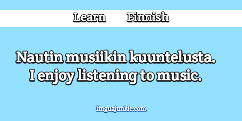 introduce yourself in finnish
