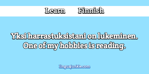 introduce yourself in finnish