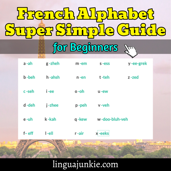 french alphabet