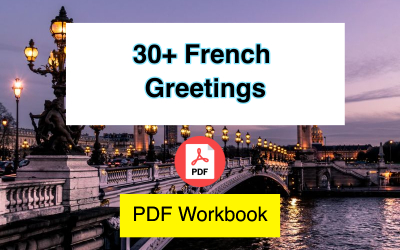 french worksheets for greeting