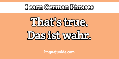 i agree in german