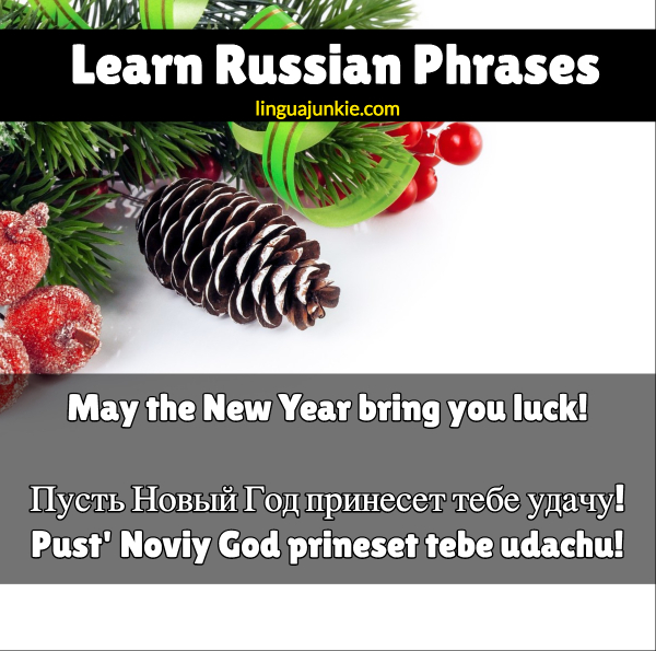happy new year in russian