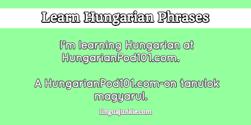 introduce yourself in hungarian