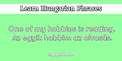 introduce yourself in hungarian
