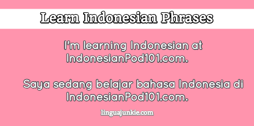 introduce yourself in indonesian