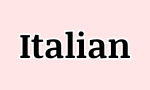 italian word of the day
