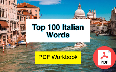 italian top 100 words pdf