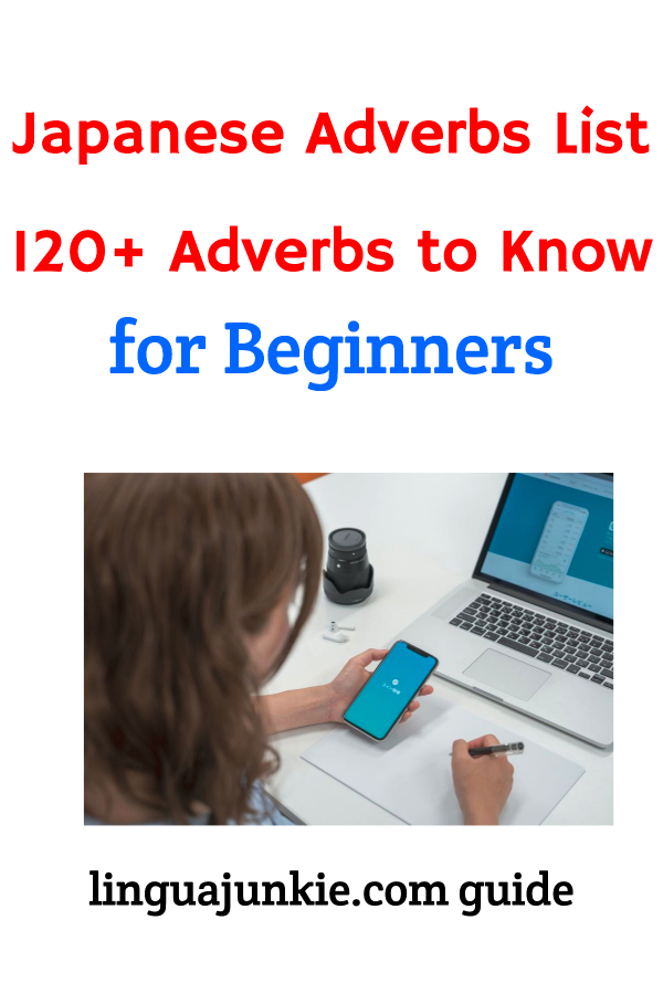 japanese adverbs list