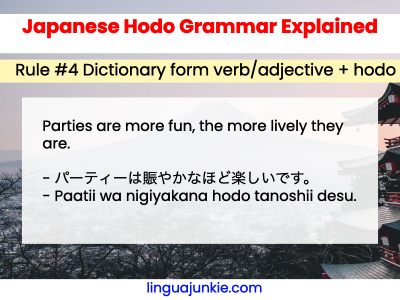 japanese hodo grammar