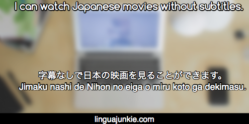 Japanese Phrases Linguajunkie.com