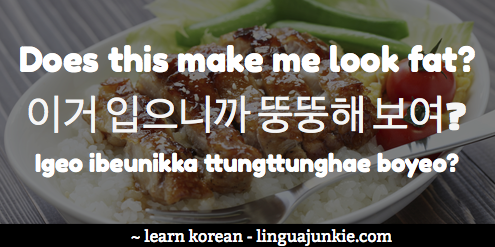 Korean Conversational Phrases Linguajunkie.com