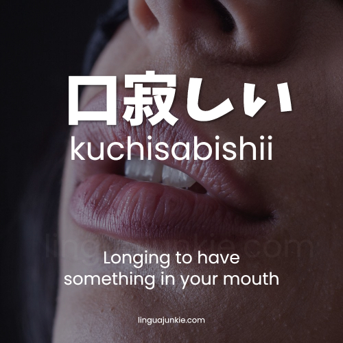 kuchisabishii