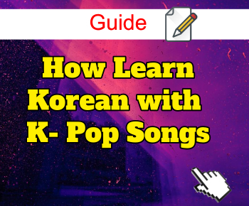 learn korean with kpop