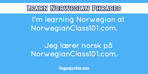 introduce yourself in Norwegian