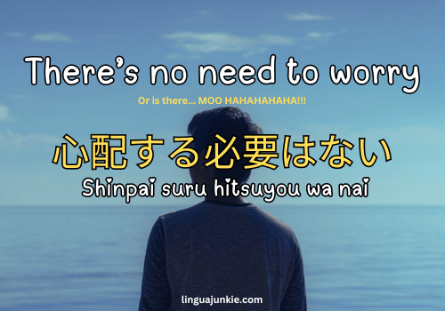 say need in japanese