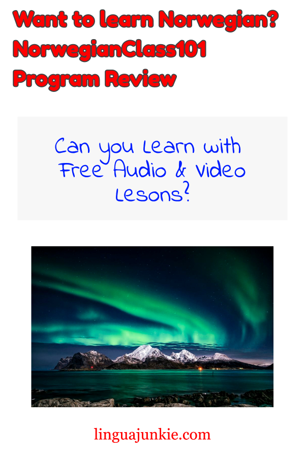 norwegianclass101 review