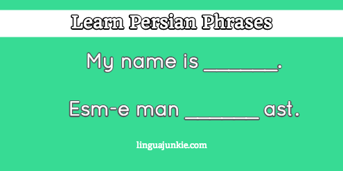 How to Introduce Yourself in Persian in 10 Lines