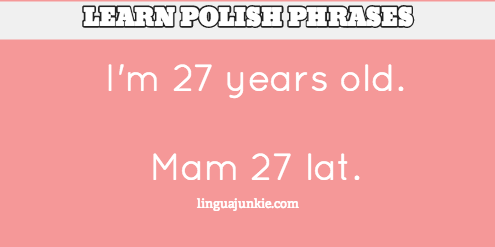introduce yourself in Polish