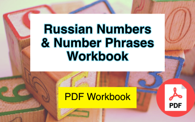 Russian Worksheets Number phrases