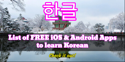 best korean learning apps