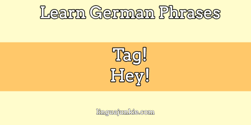 say hello in german greetings