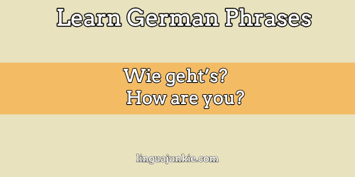 say hello in german greetings