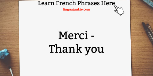 thank you in french