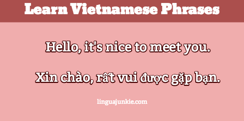 How to Introduce Yourself in Vietnamese in 10 Lines